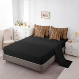 Erosebridal Brown Tiger Print Queen Comforter Set for Women Men Adults - Simulated Animal Fur Printed Wild Tiger Fur Print 7-Piece Bedding Set Tigerish Animal Printed Quilt Duvet Sets Erosebridal