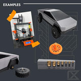 ruthex M4 Threaded Inserts - 50 Pieces RX-M4x8.1 Brass Heat Set Insert for Plastic Parts - Metric knurled Nuts - Insert by Heat into 3D Printing Components ruthex