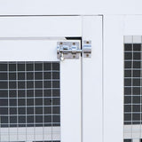 YOPTO 3-Tier Large Wooden Chicken Coop for 8-10 Chickens,Outdoor Walk-in Chicken Coop House with Run&Nesting Boxes,Hen House Poultry Pet Habitat Hutch Cage W/Pull Out Trays&Wire Fencing(95"×80"×83") YOPTO