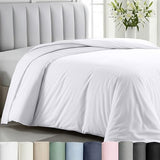 California Design Den Duvet Cover King Size Only - Winner Good Housekeeping Best Bedding Awards 2025, Premium 400 Thread Count Sateen, 100% Cotton Duvet Covers, Button Closure & Corner Ties - White California Design Den