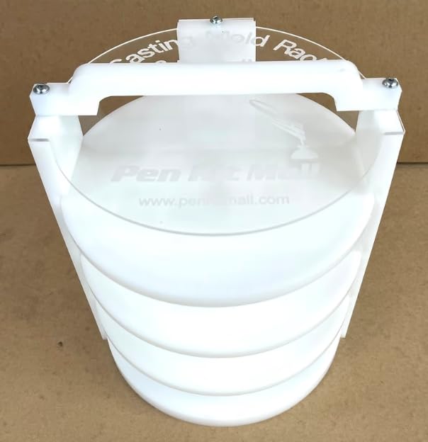 Pen Kit Mall - HDPE Mold Rack for 2.5 Gallon Pressure Pots for Resin Casting Pen Kit Mall
