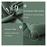 DOWNCOOL Full Size Comforter Sets -All Season Bedding Comforters Sets with 2 Pillow Cases -3 Pieces Bed Set Down Alternative Comforter Set -Sage Green Bedding Sets Full(82"x86") DOWNCOOL
