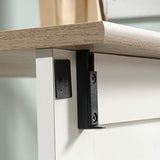 Sauder Miscellaneous Sewing/Craft Cart, L: 39.29" x W: 19.49" x H: 28.54", Soft White finish Sauder