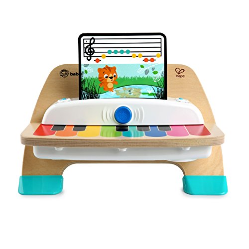 Baby Einstein and Hape Magic Touch Piano Wooden Musical Toddler Toy, Age 6 Months and Up Baby Einstein