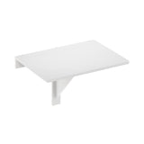 Furinno Hermite Wall Mounting Folding Table, White Furinno