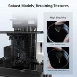 ANYCUBIC High Speed 3D Printer Resin 2.0, Print Up to 3X Faster, Special for Anycubic Photon Mono M5s/M7 Series, Particularly Apply for Large-Size 3D Printing Models, Low Odor (Black, 1kg) ANYCUBIC