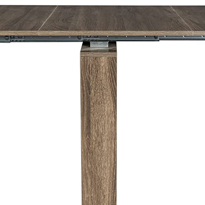 Holaki Expandable Dining Table,20"-118.5"Kitchen Dining Room Table for 8-12,Multifunctional Extendable Kitchen Dinner Table with MDF Wooden,Entryway Cupboard Long Large Dining Table for Kitch - WoodArtSupply