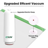 eSUN 3D Printing Filament Electronic Vacuum Storage Kit Pro 2, Spool Storage Sealing Bags Dust Proof Humidity Resistant for Keeping Filament Dry, 10 Vaccum Bags/Kit eSUN