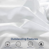 ACCURATEX Duvet Insert Super Queen Comforter 98x98- Fluffy Down Alternative Fill Hotel Collection Comforter,Lightweight Soft All Season Duvet Insert with Corner Tabs - Machine Washable,White ACCURATEX