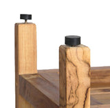 EcoDecors, Serenity, 18 ", Teak Shower Bench, Teak Bench for Shower, Teak Bench, Shower Teak Bench, Teak Wood Shower Bench, Teak Shower Stool, Teak Bench Shower, Teak Shower Bench for Inside Shower EcoDecors