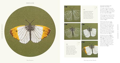 Paint with Thread: In the Garden: A step-by-step guide to embroidery WoodArtSupply