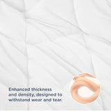 Bedsure Queen Comforter - Comforters Queen Size for All Season, Ultra-Soft Down Alternative & Prewashed Duvet Insert with 4 Tabs - Machine Washable, White, 88x88 Inches Bedsure