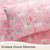 Bunnikins & Clover Twin Sheets Set Kids, Deep Pocket Soft Printed Microfiber 3 Piece Toddler Bedding Set for Boys Girls Bunnikins & Clover