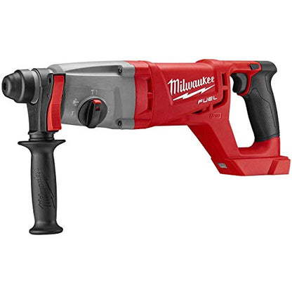 Milwaukee Electric Tool 2713-20 Milwaukee M18 Fuel 18V Lithium-Ion Brushless Cordless Sds Plus D-Handle Rotary Hammer, 1", Bare Tool, Plastic, 17.63" x 3.85" x 6.61" - WoodArtSupply