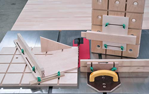 MICROJIG Matchfit DVC-538K2+DV-HK4.5K2-VP Dovetail Clamps (2-Pack) With Matchfit Variety Hardware Pack MICRO JIG