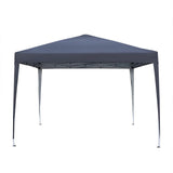 Panana Pop Up Outdoor Gazebo 8.2''x8.2'' Marquee Garden Awning Tent Folding Canopy with 4 Sidewall and Carrying Bag for Festival Wedding Party 2.5MX2.5M (2.5x2.5m, Gray) Panana