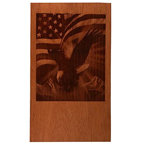 Mahogany Veneer 1/16" Thick, 3 Sq. Ft. Pack Sauers