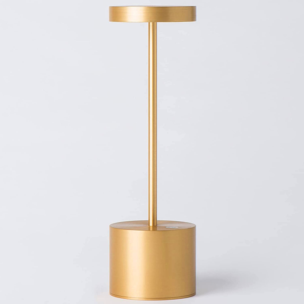 SAKRINGT Cordless Table Lamp Rechargeable, 5000mAh Battery Operated Portable Table Light,Dimming LED Table Lamp for Restaurant/Patio/Outdoor(Gold) SAKRINGT