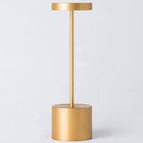 SAKRINGT Cordless Table Lamp Rechargeable, 5000mAh Battery Operated Portable Table Light,Dimming LED Table Lamp for Restaurant/Patio/Outdoor(Gold) SAKRINGT