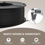ELEGOO 250g Rapid PETG Filament Bundle 1.75mm, 8 Colors High Speed 600mm/s 3D Printer Filaments Dimensional Accuracy +/- 0.02mm, 8 Pack 250g Spool Brown/Beige/Black/White/Red/Blue/Green/Yellow