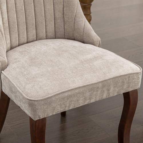 SoarFlash Kitchen Table and Chairs for 4, 47" Dining Table Set for 4 with Velvet Upholstered Chairs, 5 Piece Round Kitchen Table Set, Dining Room Table Set for Small Space, Apartment SoarFlash