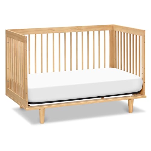 DaVinci Marley 3-in-1 Convertible Crib in Honey, Greenguard Gold Certified DaVinci