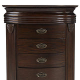 Powell Italian Influenced Transitional Espresso Jewelry Armoire,Brown Powell Furniture