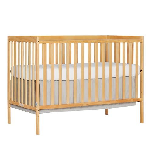 Dream On Me Synergy 5-In-1 Convertible Crib In Natural, Greenguard Gold Certified - WoodArtSupply