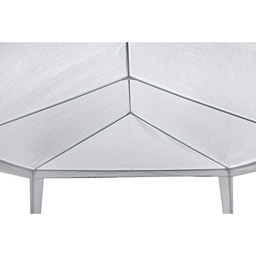 Smartxchoices 10' x 20' Outdoor White Waterproof Gazebo Canopy Tent with Removable Sidewalls Windows Heavy Duty Tent for Party Wedding Events Beach BBQ… Smartxchoices