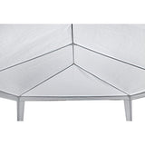 Smartxchoices 10' x 20' Outdoor White Waterproof Gazebo Canopy Tent with Removable Sidewalls Windows Heavy Duty Tent for Party Wedding Events Beach BBQ… Smartxchoices
