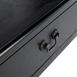 Safavieh Home Collection Athena Black 2-Drawer Console Table SAFAVIEH