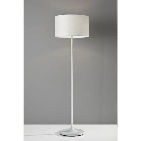 Adesso 6237-02 Oslo Floor Lamp – Corrosion Resistant, Scratch Proof, White Matte Finish Lighting Equipment with Metal Body. Tools & Home Improvement,Matte White Adesso