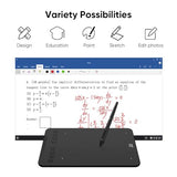 XPPen Updated Deco 01 V3 Drawing Tablet-16384 Levels of Pressure Battery-Free Stylus, 10x6 Inch OSU Graphic Tablet, 8 Hotkeys for Digital Art, Teaching, Gaming Drawing Pad for Chrome, PC, Mac, Android XP-PEN