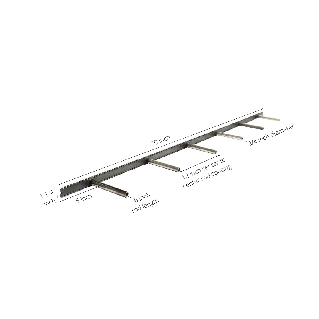 Floating Shelf Brackets - Sheppard Brackets - Easy Install - Heavy Duty (70 inch) SB SHEPPARD BRACKETS