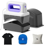 Likcut Hat Press SZ01, Lightweight Hat Press Heat Machine for Caps with 4 Heating Levels, 10min Auto-Off, for Vinyl, Sublimation, Heat Transfer Projects LIKCUT