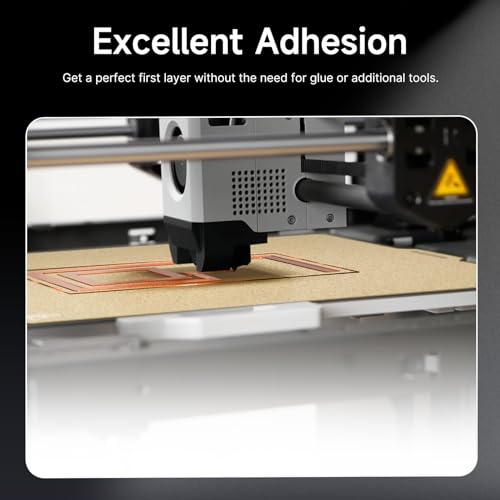 YOOPAI Double-Sided PEI+PEO Build Plate for Bambu Lab 3D Printer, 257x257mm 3D Printer Bed for Bambu Lab A1 X1 X1C/P1P/P1S 3D Printers - WoodArtSupply