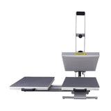 FAVSH 24x16 Auto Open Dual Platen Heat Press Machine - Teflon Coated, Digital Display, Semi-Automatic Magnetic Lift FAVSH
