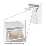 Ellsworth Tilt-Out Laundry Hamper, White RiverRidge