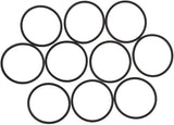 10Pcs Black Disk Drive Rubber Belt Replacement for Xbox 360, Replacement Belt Kit for Rock Tumblers Fansoftiks