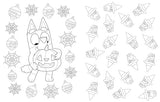 Bluey: Hooray, It's Halloween!: A Coloring Book WoodArtSupply