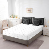 Feelyou Twin Size Speaker Comforter Set, 7 Pieces Lightweight Cool Minimalist Bedding Sets, 3D Pattern Bed in a Bag with Comforter, Sheets, Pillowcases & Shams Feelyou