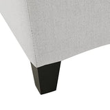 Christopher Knight Home Mission Fabric Storage Ottoman, Light Grey Christopher Knight Home