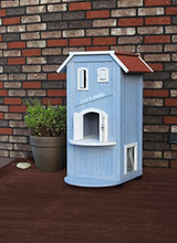 TRIXIE Pet Products 3-Story Cat's House , 22 x 23 x 37 in. TRIXIE