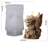 Angel Silicone 3D Flower & Rose Mold - Peony & Candle Making Molds for Resin, Clay & Soap Craft Supplies
