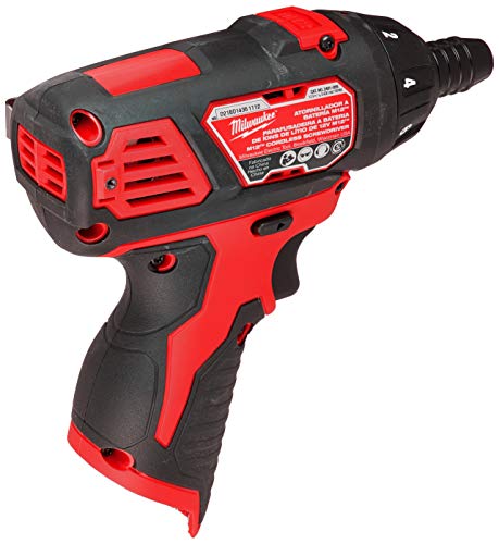 Milwaukee 2401-20 M12 12-Volt Lithium-Ion Cordless 1/4 in. Hex Screwdriver (Tool-Only) - WoodArtSupply