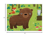 Mudpuppy Animals of The World 4-in-A-Box Puzzle Set, 12 Mudpuppy