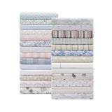 Tommy Bahama - King Size Sheet Set, 100% Cotton Percale Bedding with a Crisp & Cool Feel, Bed Sheets with Matching Fitted Sheet & Pillowcases (Palm Tree Ikat Blue) Tommy Bahama