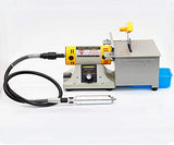 Multifunctional Bench Lathe Machine Electric Grinder Polisher Driller for Jade Jewellery Chisel Carving Woodworking saw(220V) YUCHENGTECH