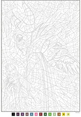 Coloriages mystères Disney - Les Grands classiques Tome 9 WoodArtSupply