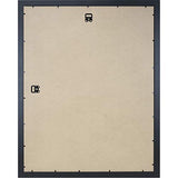 Lorell Solid Wood Poster Frame, 22" x 28" (49222) , Black Lorell